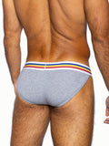 BIKE Stretch Cotton Jock Brief - Grey