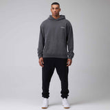 Talentless Circle Logo Hoodie Steel Grey
