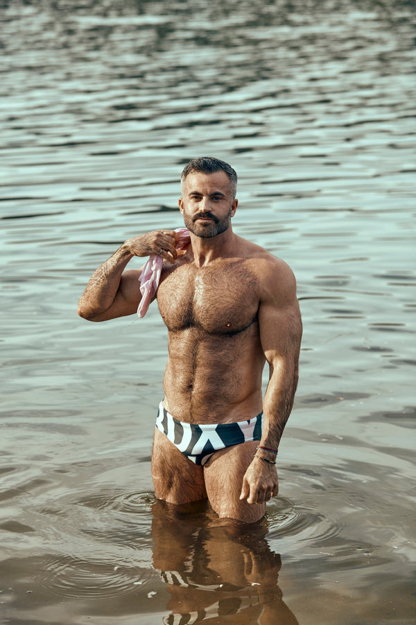 The Atmos Swimbrief by BDXY in Bold Black