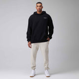 Talentless Circle Logo Hoodie Pitch Black