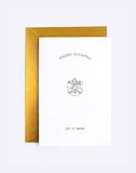 Bundle of 8 - Merry Dickmas Cards - Classic Edition - by Dicks Don't Lie