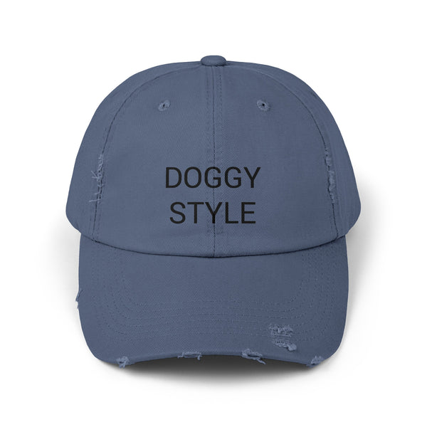 DOGGY STYLE Distressed Cap in 6 colors