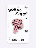 Trouser Snake Iron-On Patch by Dicks Don't Lie