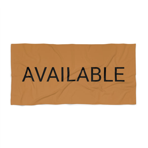 AVAILABLE Beach Towel by CULTUREEDIT