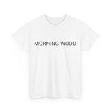 MORNING WOOD TEE BY CULTUREEDIT AVAILABLE IN 13 COLORS