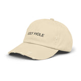 GLORY HOLE Distressed Cap in 6 colors