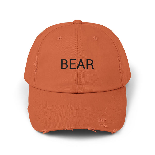BEAR Distressed Cap in 6 colors