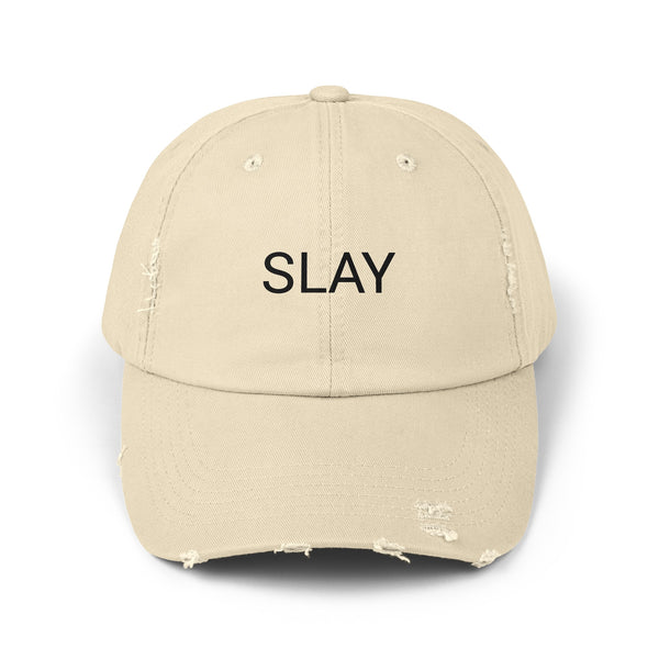SLAY Distressed Cap in 6 colors