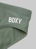 The Atmos Swimbrief by BDXY in Army Green