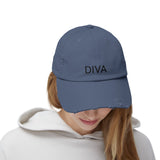 DIVA Distressed Cap in 6 colors