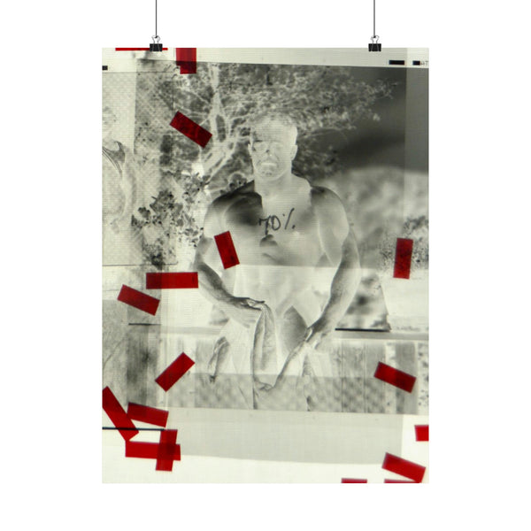 90S VINTAGE GAY PORN TRANSPARENCY Matte Vertical Poster #11