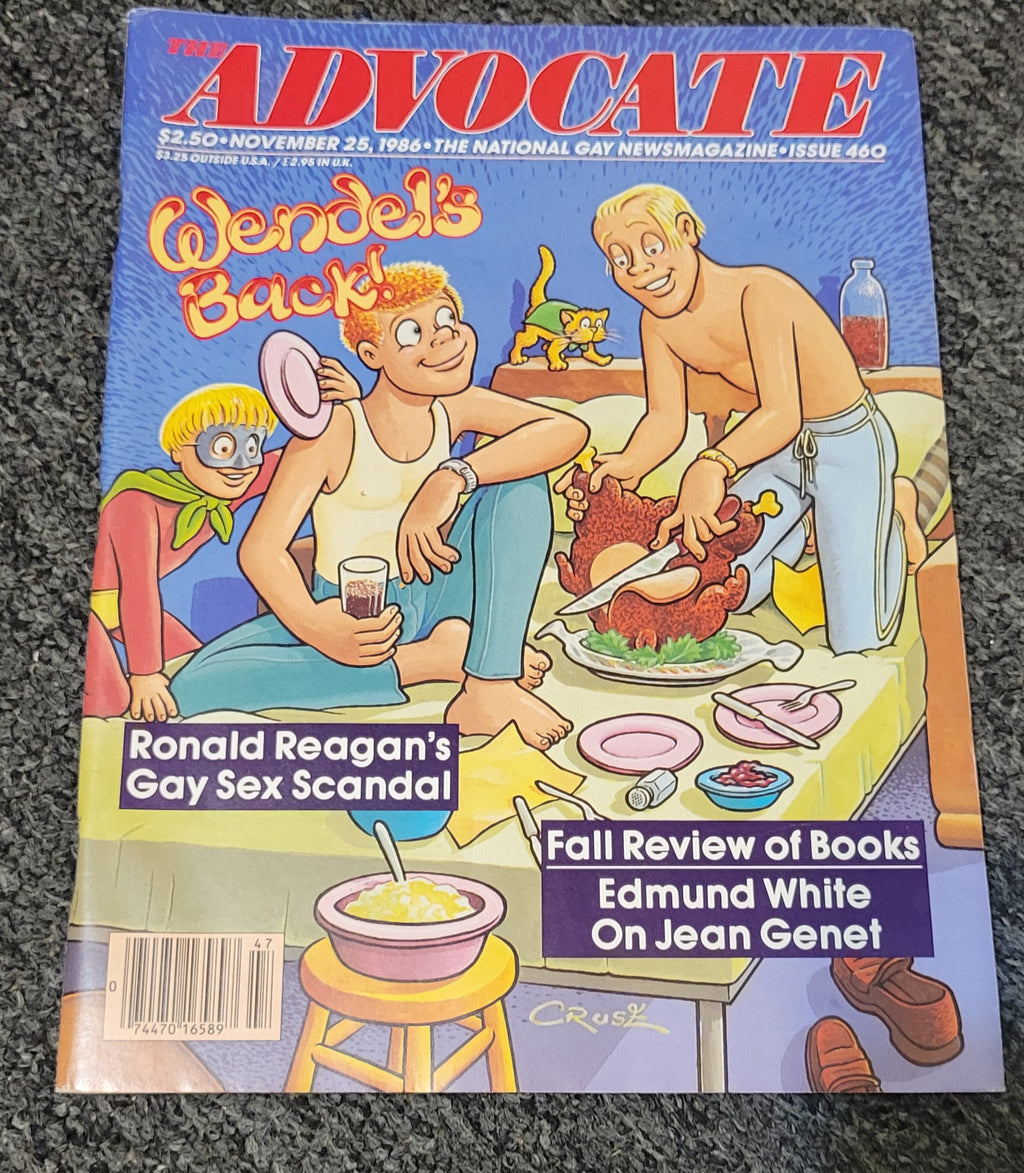 The Advocate 11/25/86 issue