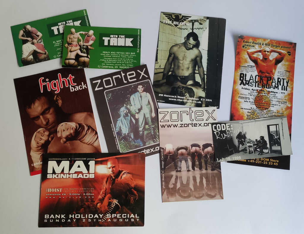 European Leather/Rubber/Fetish flyers #1