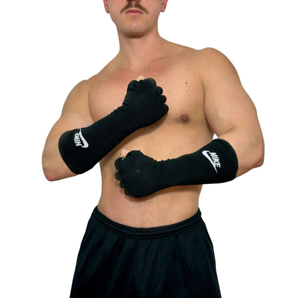Nike Sport Black Socks Gloves BY SNEAKERMASK