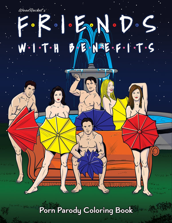 Friends with Benefits P0rn Parody Coloring Book