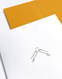 Nice To Meet You - greeting card by Dicks Don't Lie