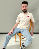 T-Shirt – Ddl Heart Patch by Dicks Don't Lie