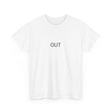 OUT TEE BY CULTUREEDIT AVAILABLE IN 13 COLORS