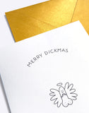 A Magical Angel For You - Merry Dickmas Christmas Card - by Dicks Don't Lie