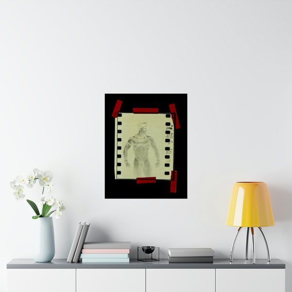 90S VINTAGE GAY PORN TRANSPARENCY Matte Vertical Poster #16