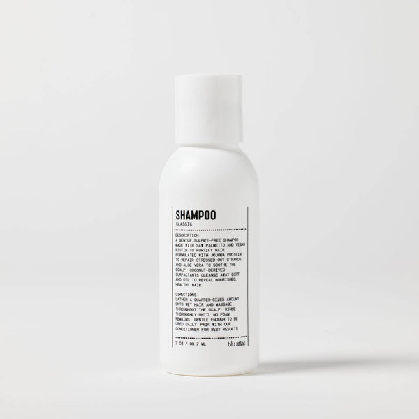Blu Atlas Natural Shampoo Travel Size - Classic