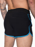 BIKE Track Short 4-Way Stretch - Black