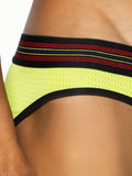 BIKE Mesh Brief - Acid Blue