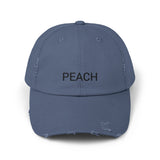 PEACH Distressed Cap in 6 colors