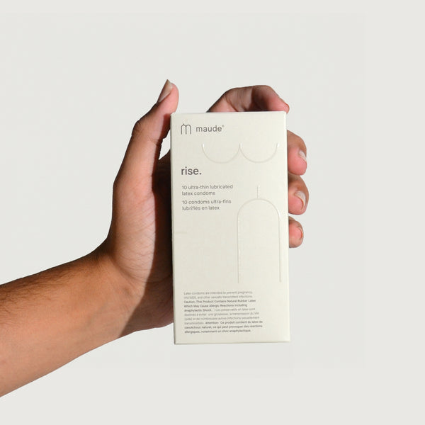 MAUDE Rise - 10 Ultra-Thin Latex Condoms