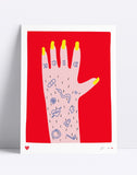 Nailed It Art Print by Dicks Don't Lie