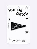 Lazy Iron-On Patch by Dicks Don't Lie