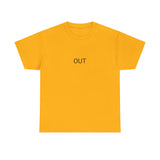 OUT TEE BY CULTUREEDIT AVAILABLE IN 13 COLORS