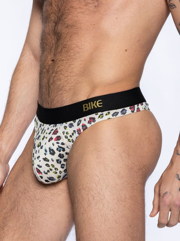 BIKE Active Thong - Animal Print