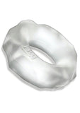 Hunkyjunk Fractal Tactile Cockring - Clear Ice
