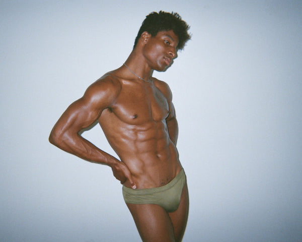 Dominic Albano Swim Brief - Moss