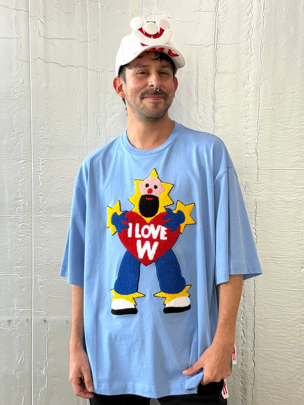 Walter Van Beirendonck I LOVE W TEE OVERSIZED