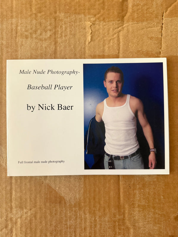 Male Nude Photography: Baseball Player BY NICK BAER