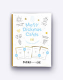 Bundle of 8 - Merry Dickmas Cards - Blue Edition - by Dicks Don't Lie