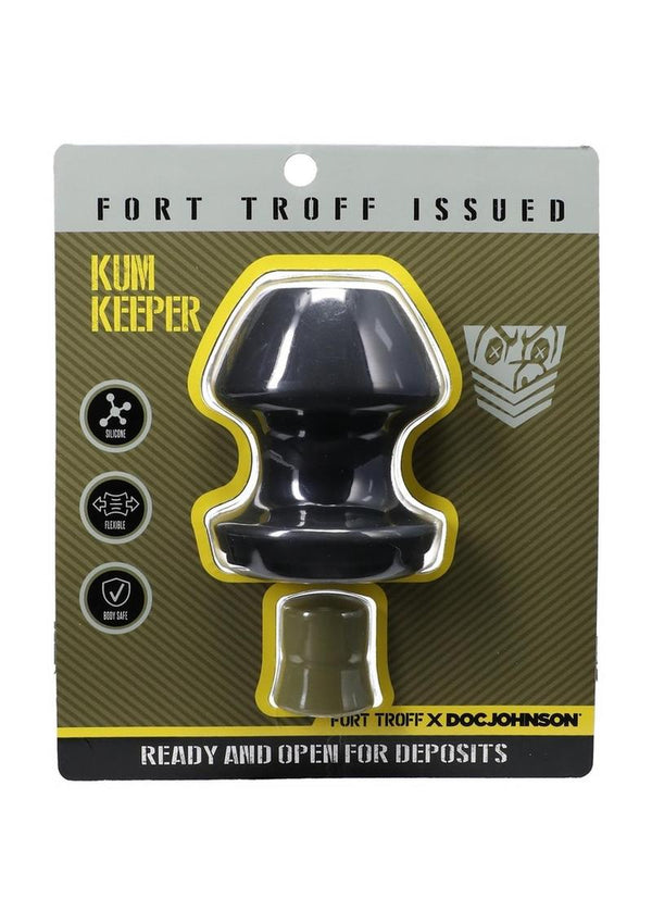 Fort Troff Kum Keeper Silicone Open End Anal Plug - 3 Sizes