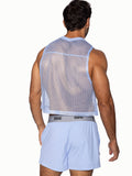 BIKE Short Sleeveless Practice Jersey - Ice Blue