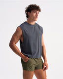TEAMM8 Strike Muscle Tank - Gunmetal