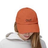 OUT Distressed Cap in 6 colors