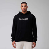Talentless Circle Logo Embroidered Hoodie Pitch & Bone