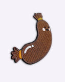 Saucy Sausage Iron-On Patch by Dicks Don't Lie