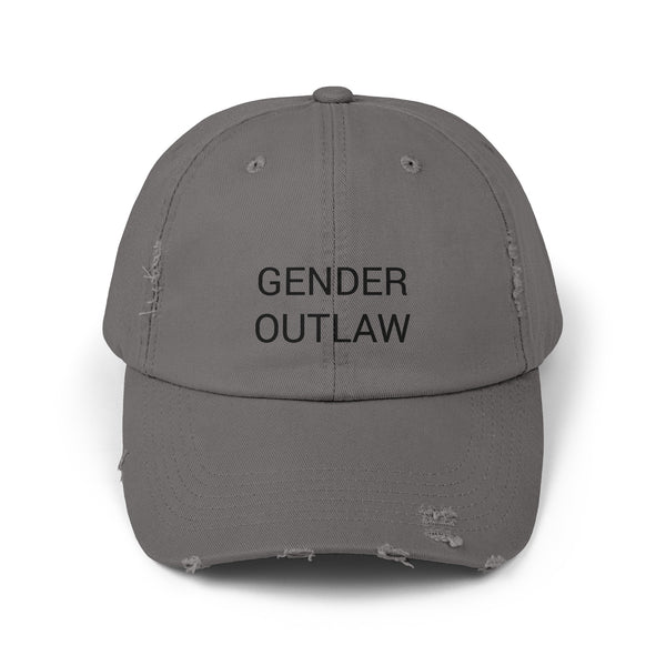 GENDER OUTLAW Distressed Cap in 6 colors