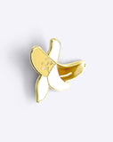 Cheeky Banana enamel pin by Dicks Don't Lie