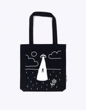 Abduction tote bag by Dicks Don't Lie