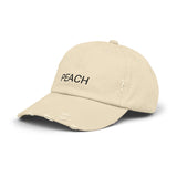 PEACH Distressed Cap in 6 colors