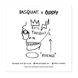 Basquiat's Notebooks - Sheet of 16 Kiss-Cut Stickers