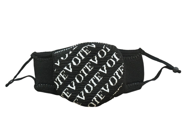 VOTE WOVEN FACE MASK